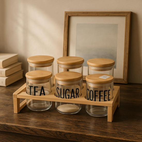 Spice Jars Set of 6